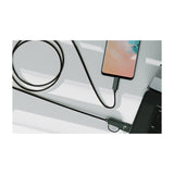 Xtech Cable 2 en 1 USB A / USB C a USB C  | 1.82 Metros | Negro