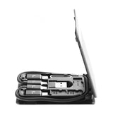 Xtech Estuche Portátil Multifuncional con USB | USB C | Micro USB | Lightning