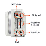 Sony ZV-1 Cámara Digital | Blanco