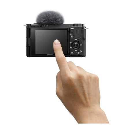 Sony ZV-E10 Alpha Cámara Digital Mirrorless con Lente 16-50mm OSS II | ZV-E10K