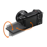 Sony ZV-E10 Alpha Cámara Digital Mirrorless con Lente 16-50mm OSS II | ZV-E10K