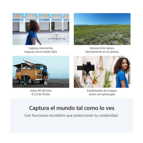Sony ZV-E10 II Alpha Cámara Digital Mirrorless Body | ZV-E10M2