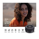 Sony ZV-E10 II Alpha Cámara Digital Mirrorless con Lente 16-50mm OSS II | ZV-E10M2K