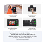 Sony ZV-E10 II Alpha Cámara Digital Mirrorless con Lente 16-50mm OSS II | ZV-E10M2K