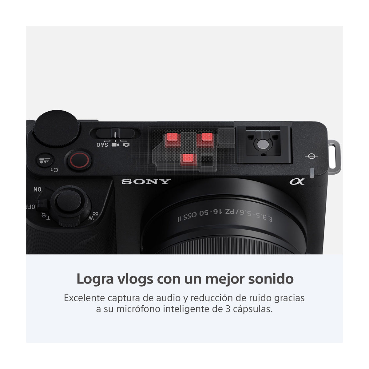 Sony ZV-E10 II Alpha Cámara con 16-50mm OSS II | ZV-E10M2K - Photura