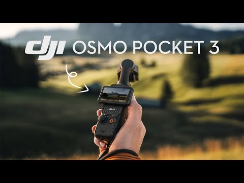 DJI Osmo Pocket 3 Cámara Digital | Video 4K | Estabilizador de 3-Ejes | Pantalla Giratoria | ActiveTrack 6.0 | Fast Focusing | Slow Motion
