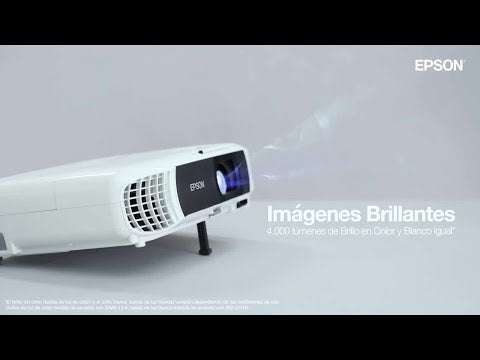 Epson PowerLite W55+ Proyector | WXGA | 3LCD | 4000 Lúmenes | 33" - 320" | 16:10