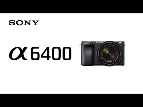 Sony a6400 Alpha Cámara Digital Mirrorless con Lente 18-135mm OSS | ILCE-6400M