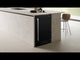 DRIJA FH36 Black Fabricador de Hielo Empotrable | Negro