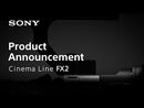 Sony FX2 Alpha Cinema Line Cámara Digital Mirrorless Body | ILME-FX2 | Full Frame