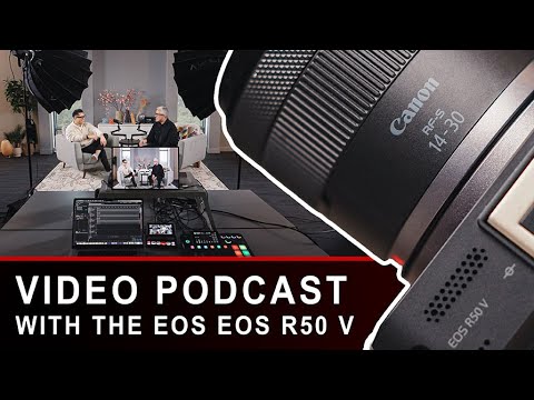 Canon EOS R50 V Cámara Digital Mirrorless con Lente 14-30mm IS STM