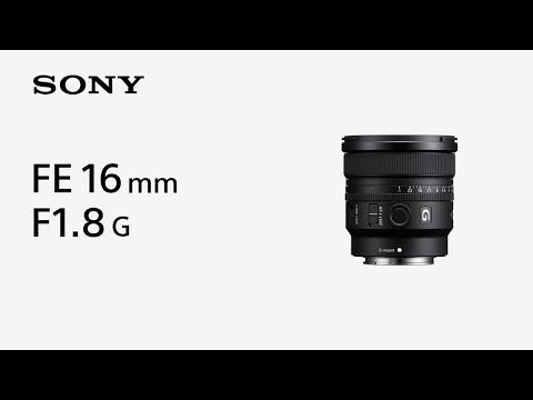 Sony Lente FE 16mm f/1.8 G