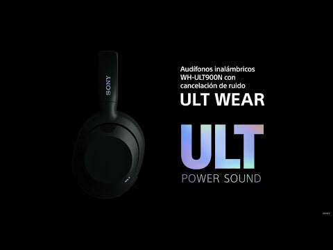 Sony WH-ULT900N ULT WEAR Audífonos Inalámbricos Bluetooth Over-Ear | Noise Cancelling | Negro