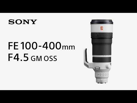 Sony Lente FE 100-400mm f/4.5 GM OSS