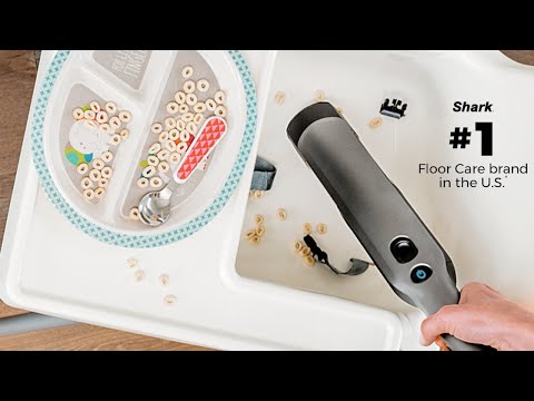 Shark Wandvac Cordless Aspiradora de Mano Inalámbrica | OneTouch | Lithium Ion | Gris