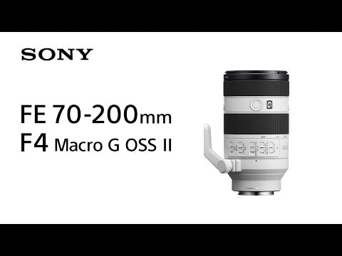 Sony Lente FE 70-200mm f/4 Macro G OSS II
