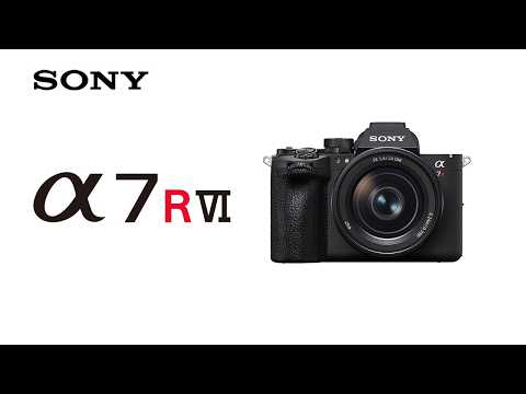 Sony a7R VI Alpha Cámara Digital Mirrorless Body | ILCE-7RM6 | Full Frame