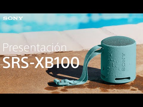 Sony XB100 Bocina Portátil Bluetooth Waterproof | Deep Bass | 16H | IP67 | Negro