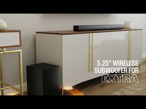 JBL Cinema Barra de Sonido Inalámbrica Bluetooth de 3.1 Canales | Subwoofer | Dolby Digital | 250W