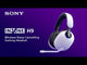 Sony INZONE H9 Headset Gaming Audífonos Inalámbricos Bluetooth Over-Ear para PS5 / PC | Active Noise Cancelling | Negro