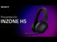 Sony INZONE H5 Headset Gaming Audífonos Inalámbricos Bluetooth Over-Ear para PS5 / PC | Negro