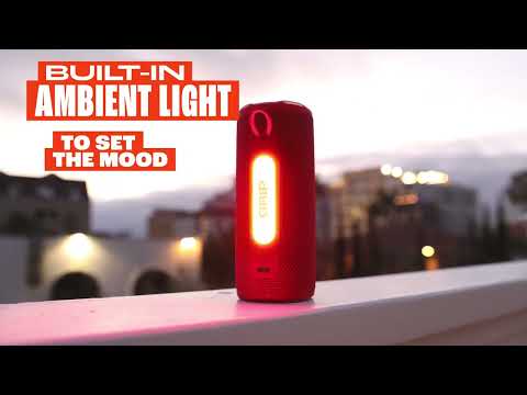 JBL Grip Bocina Portátil Bluetooth Waterproof | AI Sound Boost | 14H | IP68 | Rojo