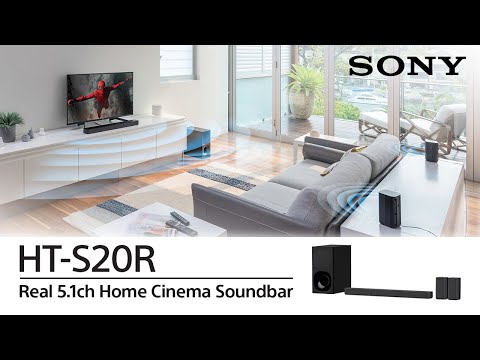 Sony Barra de Sonido Bluetooth de 5.1 Canales | Subwoofer | Authentic Surround Sound | Dolby Digital | 400W
