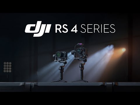 DJI RS 4 Gimbal para Cámaras | Estabilizador de 3-Ejes | OLED Touchscreen | 12H | Negro