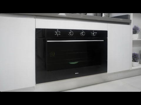 DRIJA Norteamérica 90 Horno Multifuncional Empotrable a Gas | Puerta de Triple Vidrio | Doble Convección | 250°C