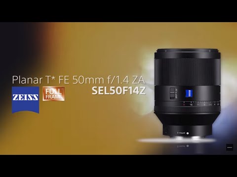 Sony Lente Planar T* FE 50mm f/1.4 ZA