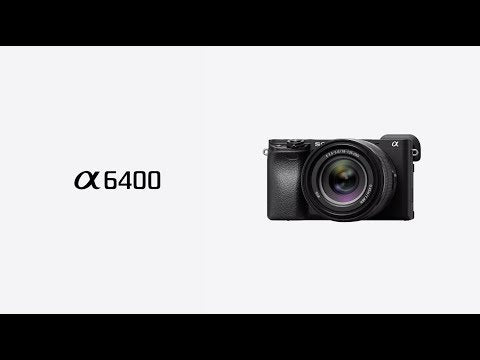 Sony a6400 Alpha Cámara Digital Mirrorless con Lente 18-135mm OSS | ILCE-6400M