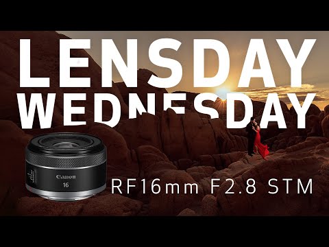 キャノン　R40F16mm F2.8 STM Canon Lente RF 16mm f/2.8 STM - Photura