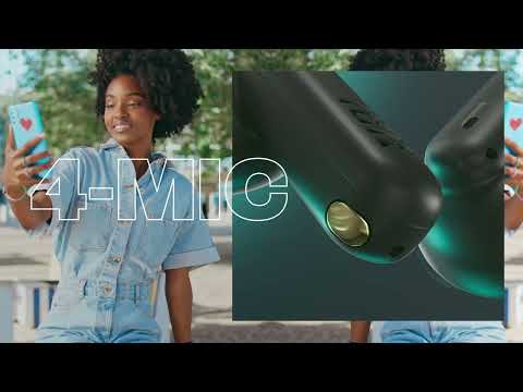 JBL Vibe Beam 2 True Wireless Audífonos Inalámbricos Bluetooth | Active Noise Cancelling | Negro