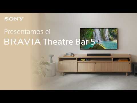 Sony BRAVIA Theatre Bar 5 Barra de Sonido Bluetooth de 3.1 Canales | Subwoofer | S-Force PRO Front Surround | Dolby Atmos | DTS:X | 250W