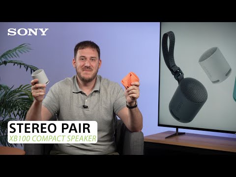 Sony XB100 Bocina Portátil Bluetooth Waterproof | Deep Bass | 16H | IP67 | Negro