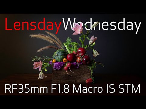 Canon Lente RF 35mm f/1.8 Macro IS STM