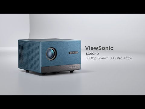 ViewSonic Proyector Smart | Google TV | FHD | 630 Lúmenes | 50" - 140" | 16:9 | WiFi | Bluetooth | Altavoces Harman Kardon