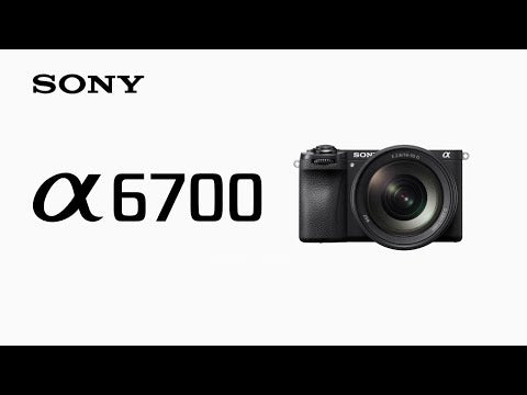 Sony a6700 Alpha Cámara Digital Mirrorless con Lente 16-50mm OSS II | ILCE-6700K