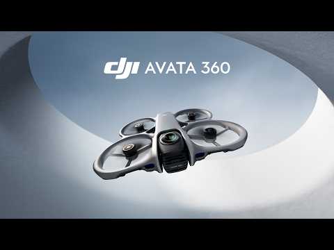 DJI Avata 360 Drone | RC2 | Quadcopter | 120MP | Video 8K 360° | OcuSync 4.0 Plus | 23 Min