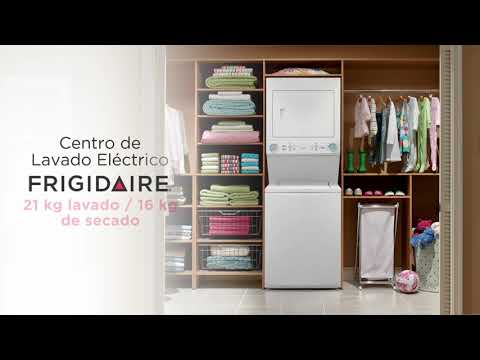 Frigidaire Centro de Lavado Eléctrico | Agitación Avanzada | MaxiFill | Quiet Pack | 21kg | Blanco
