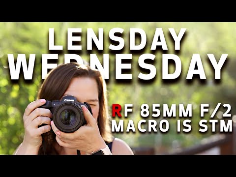 Canon Lente RF 85mm f/2 Macro IS STM