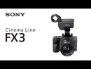 Sony FX3 Alpha Cinema Line Cámara Digital Mirrorless Body | ILME-FX3 | Full Frame