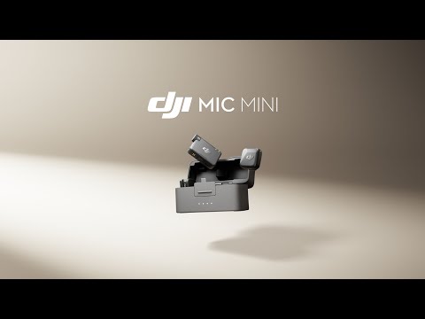 DJI Mic Mini Micrófono Inalámbrico | 1 Transmisor | 1 Receptor | Para Cámaras Profesionales, Smartphones, Tablets y Computadoras | Negro