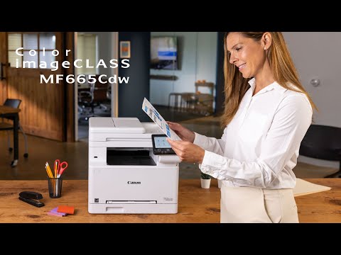 Canon imageCLASS MF665CDW Impresora Laser Inalámbrica Multifuncional | Color