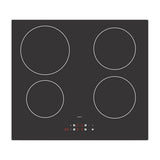 Sankey Estufa Empotrable de Eléctrica de Vitrocerámica | Inducción | 59cm | 4 Quemadores | Control Táctil