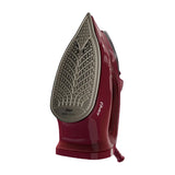 Oster GCSTAC7201 Plancha de Ropa a Vapor | 25% Mas Cobertura | Punta de Precision | Aero Ceramic | Sistema Anti-Calcificación | Rojo