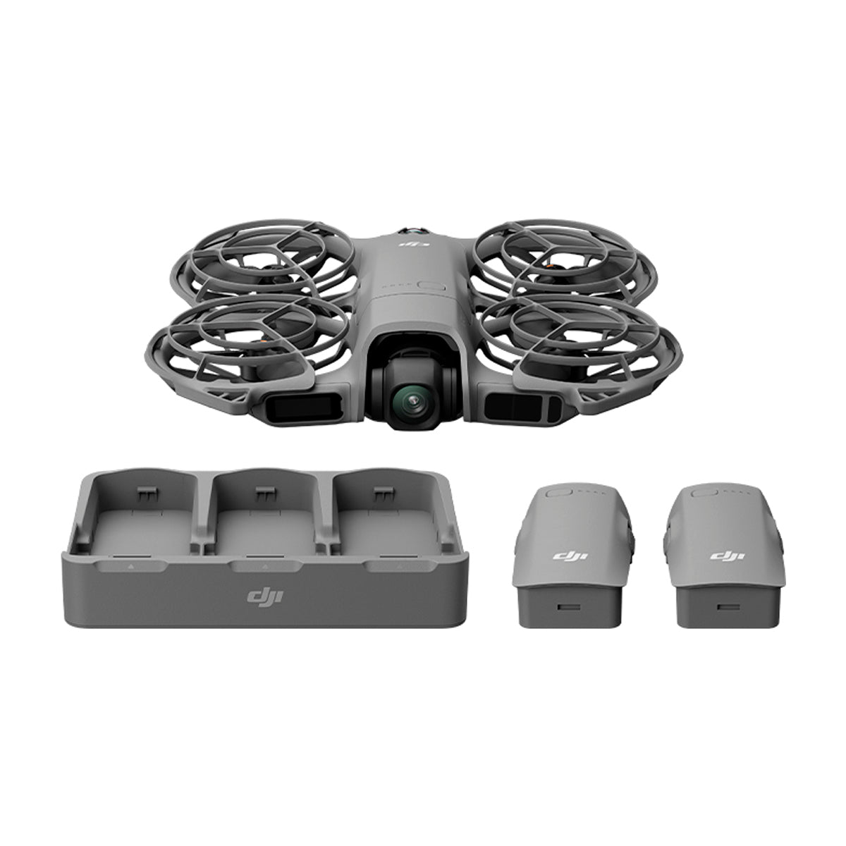 DJI Neo 2 Drone Fly More Combo (Drone Only) | Quadcopter | 12MP | Video 4K | Palm Take Off | Voice Control | 3 Baterías | Cargador Triple | 19 Min
