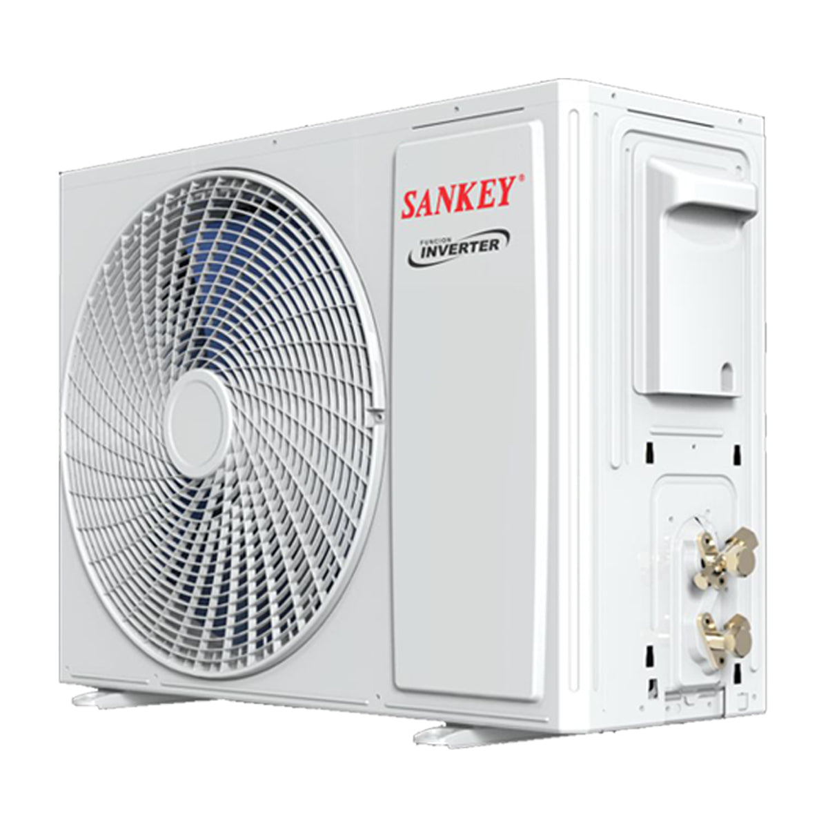 Sankey Aire Acondicionado Split Inverter Serie Superiore 12,000 BTU | SEER 21 | WiFi | Alta Eficiencia | Protección de Voltaje | Enfriamiento Supremo | Silver Ion | 220v | Black Mirror