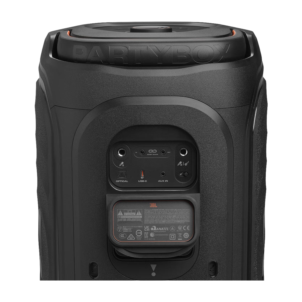 JBL PartyBox 130 Bocina Portátil Bluetooth | AI Sound Boost | Luces | 15H | IPX4 | Negro