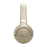 JBL Tune 680NC Audífonos Inalámbricos Bluetooth On-Ear | Adaptive Noise Cancelling | Beige